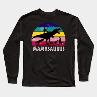 MOTHER'S DAY MAMASAURUS FUNNY Long Sleeve T-Shirt